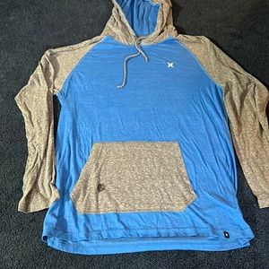 Hurley hooded long sleeve tee